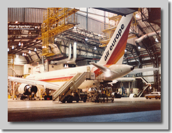 BCal did Air Europe's Engineering Maintenance / Check work